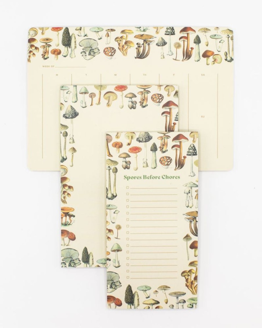 Stationery Cognitive Surplus | Mushrooms Notepads - Fungi Market Pad | Cognitive Surplus